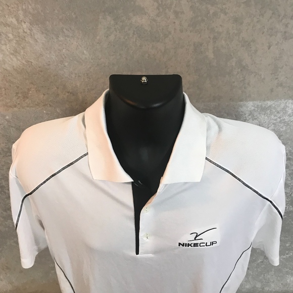 NIKE GOLF DRI-FIT "NIKECUP" POLO SHIRT - Picture 5 of 8